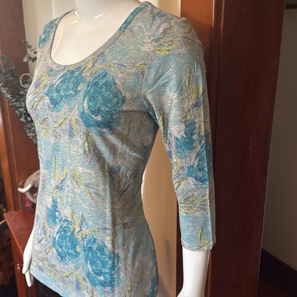 NWT Style&Co size small Floral Print Women's Top